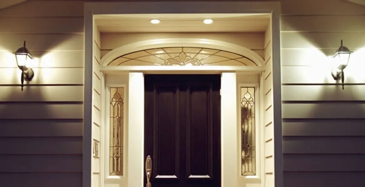 security light installation services with professionally installed entryway lighting in Salt Lake City, UT