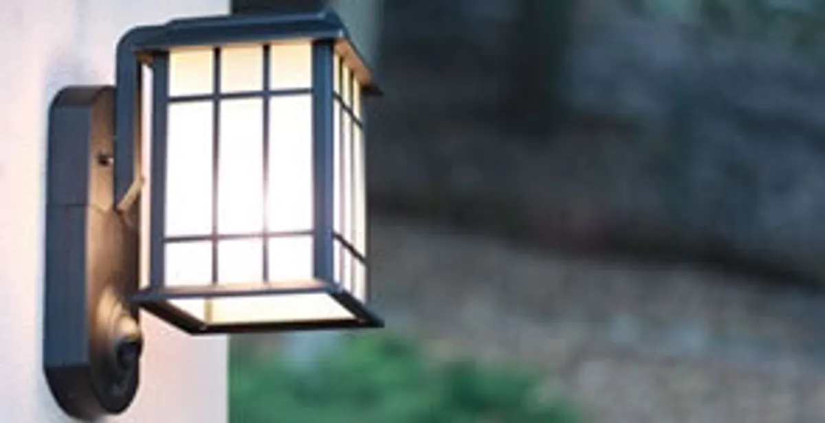 security light installation services with professionally mounted exterior wall light in Salt Lake City, UT